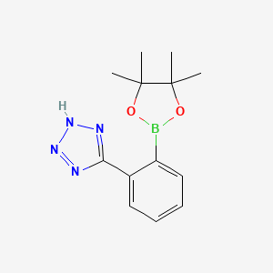 5-(2-(4,4,5,5-Tetramethyl-1,3,2-dioxaborolan-2-yl)phenyl)-2H-tetrazole