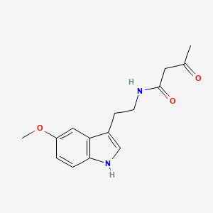 N-(2-(5-Methoxy-1H-indol-3-yl)ethyl)-3-oxobutanamide