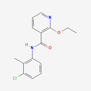 molecular formula C15H15ClN2O2 B1184629 N-(3-chloro-2-methylphenyl)-2-ethoxynicotinamide 