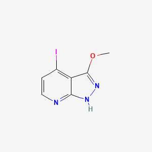 4-Iodo-3-methoxy-1H-pyrazolo[3,4-b]pyridine