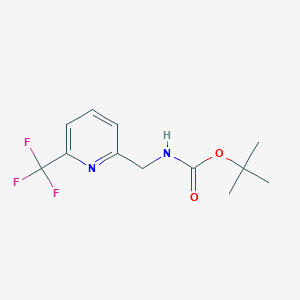 tert-Butyl ((6-(trifluoromethyl)pyridin-2-yl)methyl)carbamate