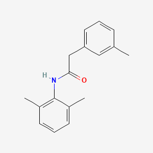 molecular formula C17H19NO B1184666 N-(2,6-dimethylphenyl)-2-(3-methylphenyl)acetamide 