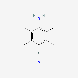 molecular formula C11H14N2 B1184705 4-Amino-2,3,5,6-tetramethylbenzonitrile 