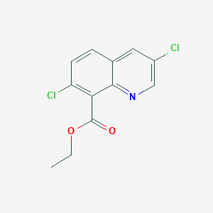 Ethyl 3,7-dichloroquinoline-8-carboxylate