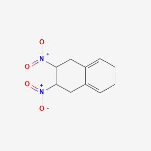 molecular formula C10H10N2O4 B1184710 2,3-Dinitro-1,2,3,4-tetrahydronaphthalene 