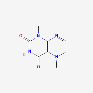 molecular formula C8H10N4O2 B1184711 1,5-dimethyl-5,6-dihydro-2,4(1H,3H)-pteridinedione 