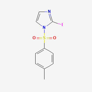 molecular formula C10H9IN2O2S B1184717 1-Tosyl-2-iodo-1H-imidazole 