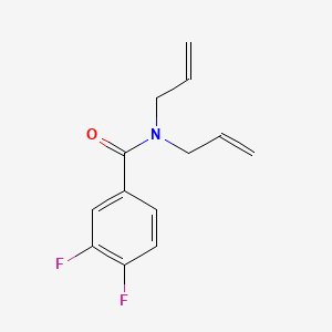 molecular formula C13H13F2NO B1184733 N,N-diallyl-3,4-difluorobenzamide 