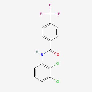 molecular formula C14H8Cl2F3NO B1184786 N-(2,3-dichlorophenyl)-4-(trifluoromethyl)benzamide 