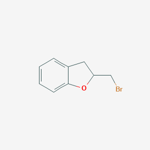 molecular formula C9H9BrO B011848 2-Bromomethyl-2,3-dihydrobenzofuran CAS No. 19997-53-6