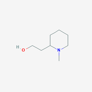molecular formula C8H17NO B118480 2-哌啶乙醇，1-甲基- CAS No. 533-15-3