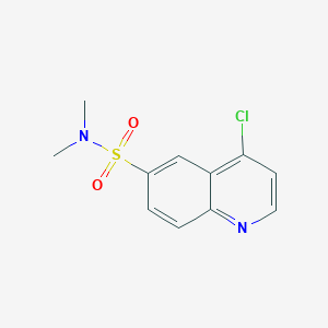 4-chloro-N,N-dimethylquinoline-6-sulfonamide