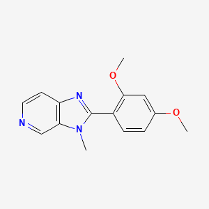 2-(2,4-Dimethoxyphenyl)-3-methyl-3H-imidazo[4,5-c]pyridine