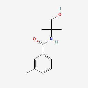 molecular formula C12H17NO2 B1184815 N-(2-hydroxy-1,1-dimethylethyl)-3-methylbenzamide 