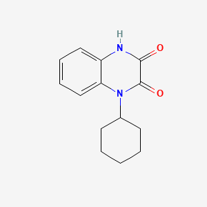 1-Cyclohexyl-1,4-dihydro-2,3-quinoxalinedione