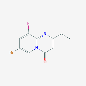 7-Bromo-2-ethyl-9-fluoro-4H-pyrido[1,2-a]pyrimidin-4-one