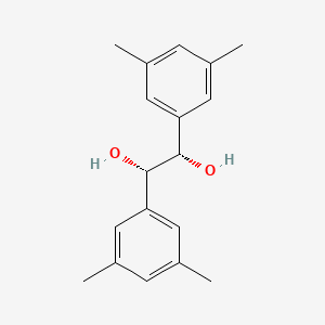 molecular formula C18H22O2 B11849421 (1S,2S)-1,2-Bis(3,5-dimethylphenyl)ethane-1,2-diol 