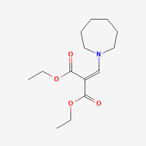 Diethyl(azepan-1-ylmethylidene)propanedioate