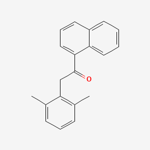 2-(2,6-Dimethylphenyl)-1-(naphthalen-1-yl)ethan-1-one