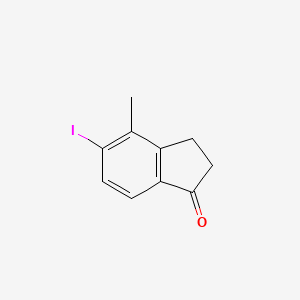 5-Iodo-4-methyl-2,3-dihydro-1H-inden-1-one