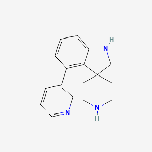 4-(Pyridin-3-yl)spiro[indoline-3,4'-piperidine]