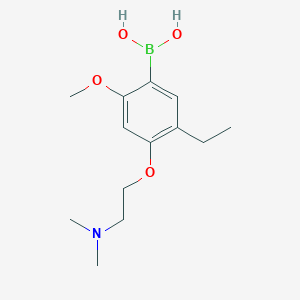 Boronic acid, [4-[2-(dimethylamino)ethoxy]-5-ethyl-2-methoxyphenyl]-