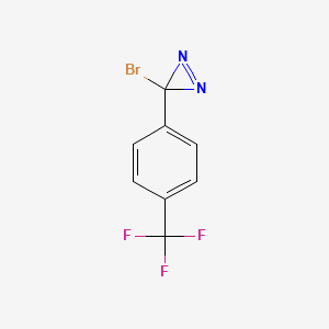 3H-Diazirine, 3-bromo-3-[4-(trifluoromethyl)phenyl]-