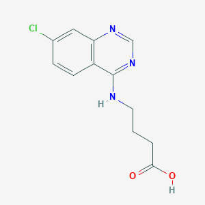 4-((7-Chloroquinazolin-4-yl)amino)butanoic acid