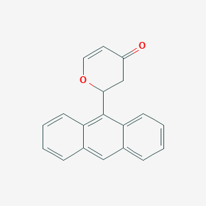 2-(Anthracen-9-yl)-2H-pyran-4(3H)-one