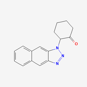 2-(1H-Naphtho[2,3-d][1,2,3]triazol-1-yl)cyclohexanone