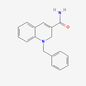 molecular formula C17H16N2O B11849963 1-Benzyl-1,2-dihydroquinoline-3-carboxamide CAS No. 85749-96-8