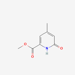 molecular formula C8H9NO3 B1184999 Methyl 6-hydroxy-4-methylpicolinate 