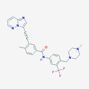 molecular formula C₂₉H₂₇F₃N₆O B001185 帕纳替尼 CAS No. 943319-70-8