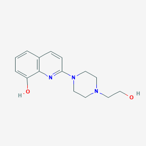 2-(4-(2-Hydroxyethyl)piperazin-1-yl)quinolin-8-ol