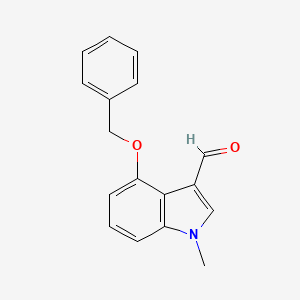 4-(benzyloxy)-1-methyl-1H-indole-3-carbaldehyde