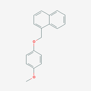 1-((4-Methoxyphenoxy)methyl)naphthalene