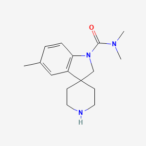 N,N,5-Trimethylspiro[indoline-3,4'-piperidine]-1-carboxamide