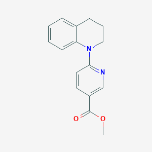 Methyl 6-(3,4-dihydroquinolin-1(2H)-yl)nicotinate