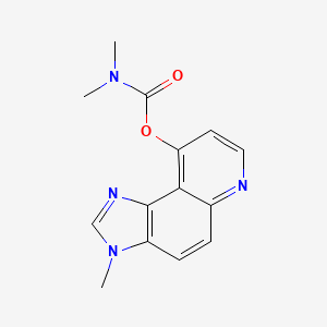 3-Methyl-3H-imidazo[4,5-f]quinolin-9-yl dimethylcarbamate