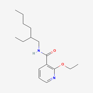molecular formula C16H26N2O2 B1185047 2-ethoxy-N-(2-ethylhexyl)nicotinamide 