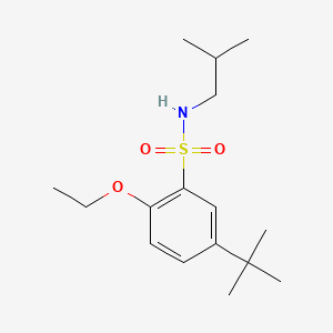 5-tert-butyl-2-ethoxy-N-isobutylbenzenesulfonamide