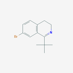 7-Bromo-1-tert-butyl-3,4-dihydroisoquinoline