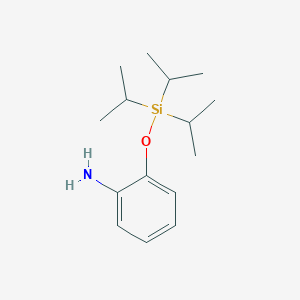 Benzenamine, 2-[[tris(1-methylethyl)silyl]oxy]-