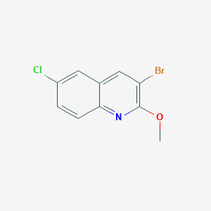 3-Bromo-6-chloro-2-methoxyquinoline