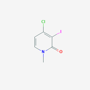 4-Chloro-3-iodo-1-methylpyridin-2(1H)-one