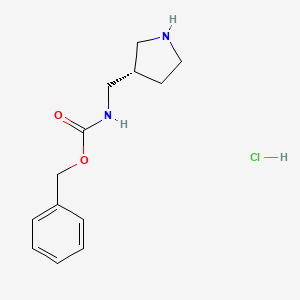 (S)-Benzyl (pyrrolidin-3-ylmethyl)carbamate hydrochloride