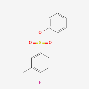 Phenyl 4-fluoro-3-methylbenzenesulfonate