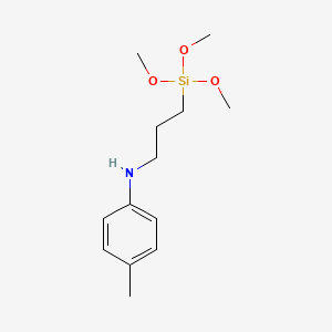 4-Methyl-N-(3-(trimethoxysilyl)propyl)aniline