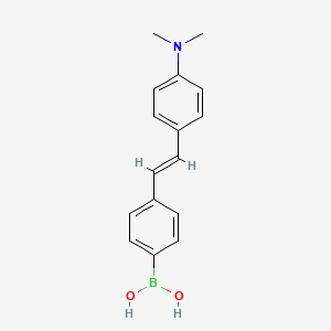 (4-(4-(Dimethylamino)styryl)phenyl)boronic acid