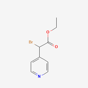 Ethyl bromopyridin-4-ylacetate